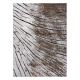 Moderní koberec COZY 8874 Timber, dřevo - Strukturální, dvě úrovně rouna, hnědý