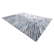 Moderní koberec COZY 8874 Timber, dřevo - Strukturální, dvě úrovně rouna šedá / modrý