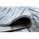 Preproga sodobni COZY 8874 Timber, Drevo, les - Strukturni, dve ravni flisa siva / modra