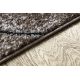 Tepih moderna COZY 8875 Drvo, deblo - Strukturne, dvije razine flora smeđa