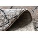 Moderní koberec COZY 8875 Wood, kmen stromu - Strukturální, dvě úrovně rouna, hnědý