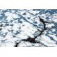 Kilimas Šiuolaikinis COZY 8871 Ratas, Marble, Marmuras - Struktūrinis, dviejų sluoksnių vilna mėlyna