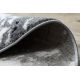 Modern carpet COZY 8871 Circle, Marble - structural two levels of fleece grey