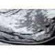 Dywan nowoczesny COZY 8871 Koło, Marble, Marmur - Strukturalny, dwa poziomy runa szary