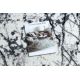 Tepih moderna COZY 8871 Krug, Marble, Mramor - Strukturiran, dvije razine flora Siva