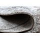 Paklājs moderns COZY 8872 Apaļš Siena, ģeometriskas, Trīsstūri, struktūra - divi sariņu līmeņi, brūns