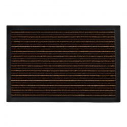 Придверный ковер прорезиненный TANGO коричневый