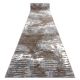 Moderne teppeløper COZY 8876 Rio - strukturell to nivåer av fleece brun