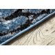 Alfombra con refuerzo de goma RUMBA 1375 un solo color cereza