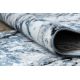 Fortovet COZY 8871 marmor - Strukturelle, to niveauer af fleece blå
