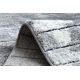 Moderne teppeløper COZY 8654 Flåte, Linjer - strukturell to nivåer av fleece grå
