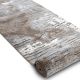 Modern COZY futó szőnyeg 8876 Rio - Structural két szintű gyapjú barna