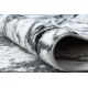 Moderne teppeløper COZY 8871 Marmor - strukturell to nivåer av fleece grå