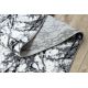 Moderní béhoun COZY 8871 Marble, Mramor - Strukturální, dvě úrovně rouna šedá