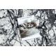 Moderní béhoun COZY 8871 Marble, Mramor - Strukturální, dvě úrovně rouna šedá