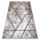 Alfombra VINCI 1991 moderna Rosetón vintage - Structural marfil / antracita