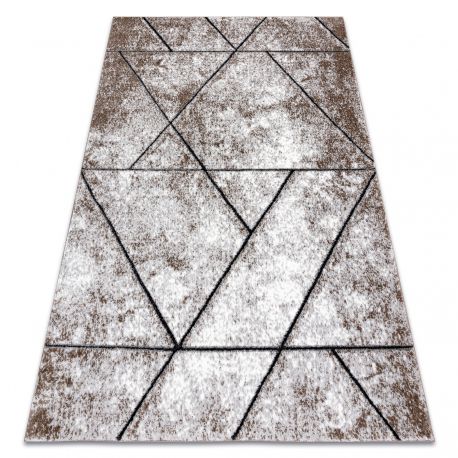 Alfombra VINCI 1991 moderna Rosetón vintage - Structural marfil / antracita