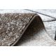 Matto moderni COZY 8872 Seinä, geometrinen, kolmiot - ruskea