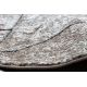 Alfombra VINCI 1991 moderna Rosetón vintage - Structural marfil / antracita
