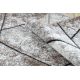 Alfombra VINCI 1991 moderna Rosetón vintage - Structural marfil / antracita