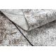 Alfombra VINCI 1991 moderna Rosetón vintage - Structural marfil / antracita