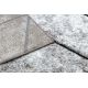 Alfombra VINCI 1991 moderna Rosetón vintage - Structural marfil / antracita