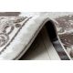 Alfombra de lavado moderna SHAPE 3106 Flor shaggy - beige felpa, gruesa antideslizante