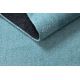Nowoczesny dywan do prania LATIO 71351099 turkusowy