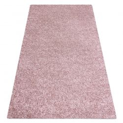 Lavable tapis unicolore Modern Pierre Optique Anti-Dérapant Super Soft Doux En Rose 
