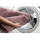 Moderne vasketeppe ILDO 71181020 rødme rosa