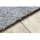 Moderný prateľný koberec ILDO 71181060 strieborná