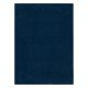 Modernus plaunamas kilimas LATIO 71351090 tamsiai mėlyna