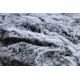 Kilimas LAPIN Šagrenės Apskritas kilimas juoda / dramblio kaulo, nuo slydimo apsaugantis, plauti