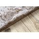 Modern washing carpet LAPIN shaggy, anti-slip beige / ivory