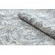 Модерен перален килим SHAPE 3106 цвете shaggy - слонова кост плюшен, антихлъзгащ
