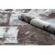 Covor lavabil modern SHAPE 3148 Stea shaggy - gri, antiderapant
