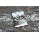 Covor, trotuar acril VALS 0074 Ornament gri / fildeş