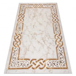 Килим, тротуар AKRYL VALS 5032 кора бежевий / жовтий