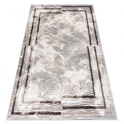 Teppich ACRYL VALS 8375 Geometrisch räumlich 3D beige