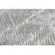 Tapis ACRYLIQUE VALS 2359 ovale Abstraction ivoire / gris