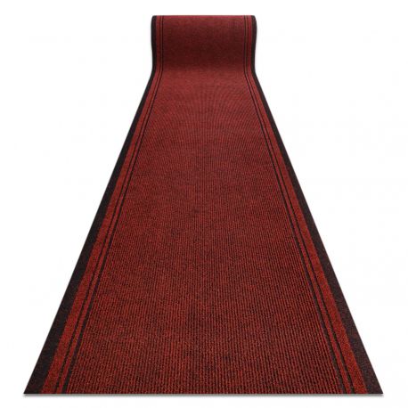 Lábtörlő csúszásgátló futó szőnyeg MALAGA piros 3066