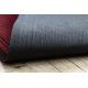 Lábtörlő csúszásgátló futó szőnyeg MALAGA piros 3066