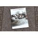 Dětský koberec PUZZLE fialový
