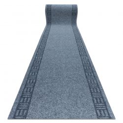Kulatý koberec PUZZLE modrý