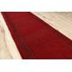 Lábtörlő csúszásgátló futó szőnyeg PRIMAVERA piros 3353