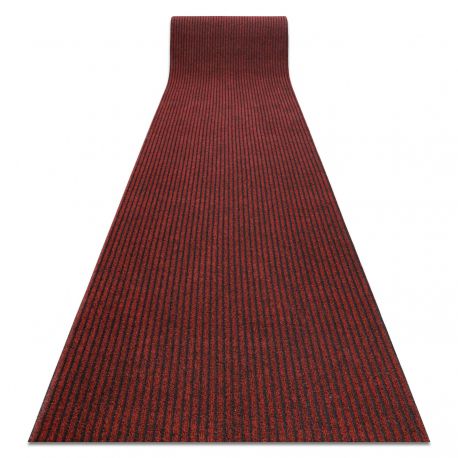 Alfombra TULS estructural, franjas 51322 moderna, Mármol gris / marfil 