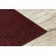 Runner - Doormat antislip GIN 3086 outdoor, indoor liverpool red