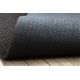 Covor TULS structural, franjuri 51323 Vintage, Cadru, Rozetă fildeş / gri 