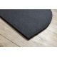Doormat PATIO 2098 semicircle antislip, outdoor, indoor, gum - anthracite