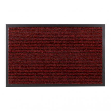 Protiskluzová rohož DURA 3879 venkovní, vnitřní, gumová, červená